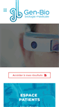 Mobile Screenshot of genbio.fr